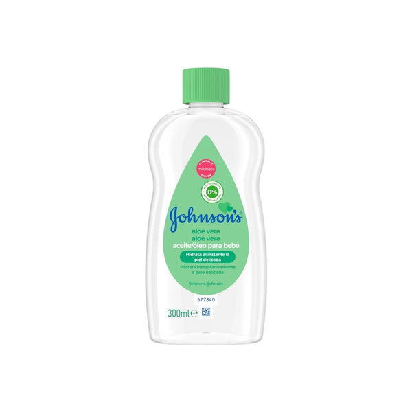 Johnson's Baby Huile Corps Aloe Vera 300ml