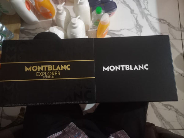 Montblanc Explorer Extreme Coffret Cadeau — EDP 100ml + 2×7.5ml + Gel 100ml