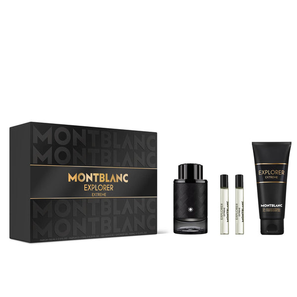 Montblanc Explorer Extreme Coffret Cadeau — EDP 100ml + 2×7.5ml + Gel 100ml